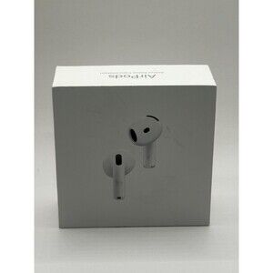 Apple AirPods 4 w/ Active Noise Cancellation (ANC) – Genuine OEM–White–MXP93LL/A